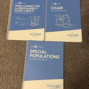 Brand New Club Pilates manuals